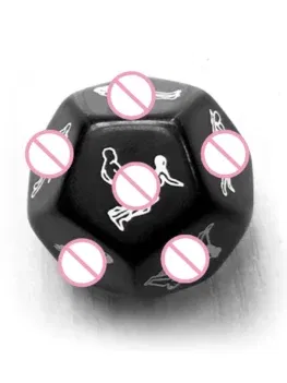 12 Sides Funny Sex Dice and 6 Sides Erotic Craps Sex Glow Toy For Adults Sexual Posture Dice Erotic Games For Couples Playing