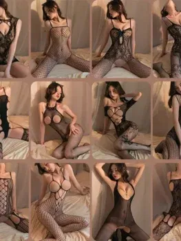 Sex Bodysuits Women Transparent Bodystocking for Sex Bold Body Suit Open Bra Outfits Erotic Costumes Sexy Fishnet Lingerie