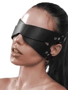 Role Play Punk Simple Personality Cross Fun Blindfold Party Masquerade Men And Women Game Decorative Cosplay Blindfold Mask