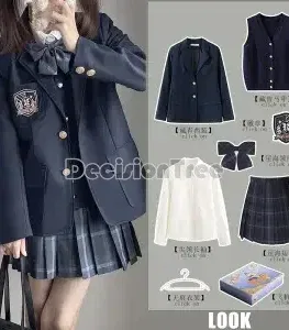 2025 korea academy style school uniform youth lively girls daily campus jk uniform autumn warm coat vest shirt skirt 4-piece set