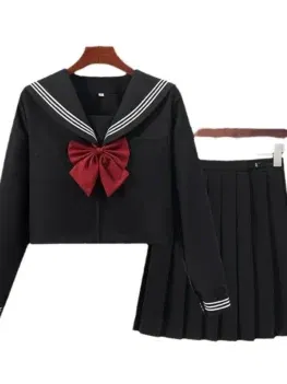 Full Set Secret Code Shipping JK Uniform School Uniform Style Original Skirt Sailor Suit Plaid Mini Skirt Cosplay Costume