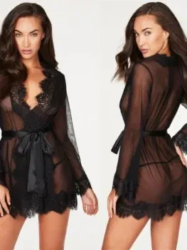 Hot Sexy Lingerie Women Sleepwear for Sex Babydoll Transparent Lace Dress Sleepwear Clothes Female Night Underwear Sexy Costume