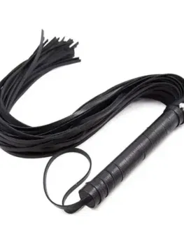 High Quality Pu Leather Pimp Whip Racing Riding Crop Party Flogger Hand Cuffs Queen Black Horse Riding Whip