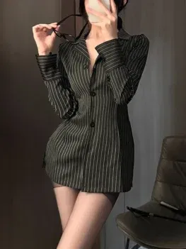 Office Lady Cosplay Open Bra Role Play Lingerie Costumes Sexy Striped Shirt Office Lady Roleplay Uniform Shirt OL Secretary